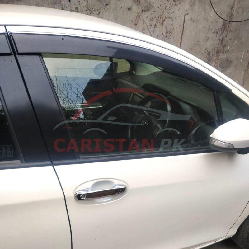 Toyota Vitz Mugen Style Air Press With Chrome 2011-16 3