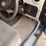 Universal Beige Silicone Floor Mats 3 Piece