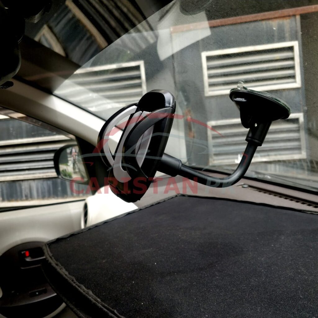 Mouth Design Car Mobile Holder Gray