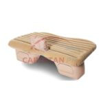Car Back Seat Inflatable Air Mattress Bed Premium Quality Beige 1