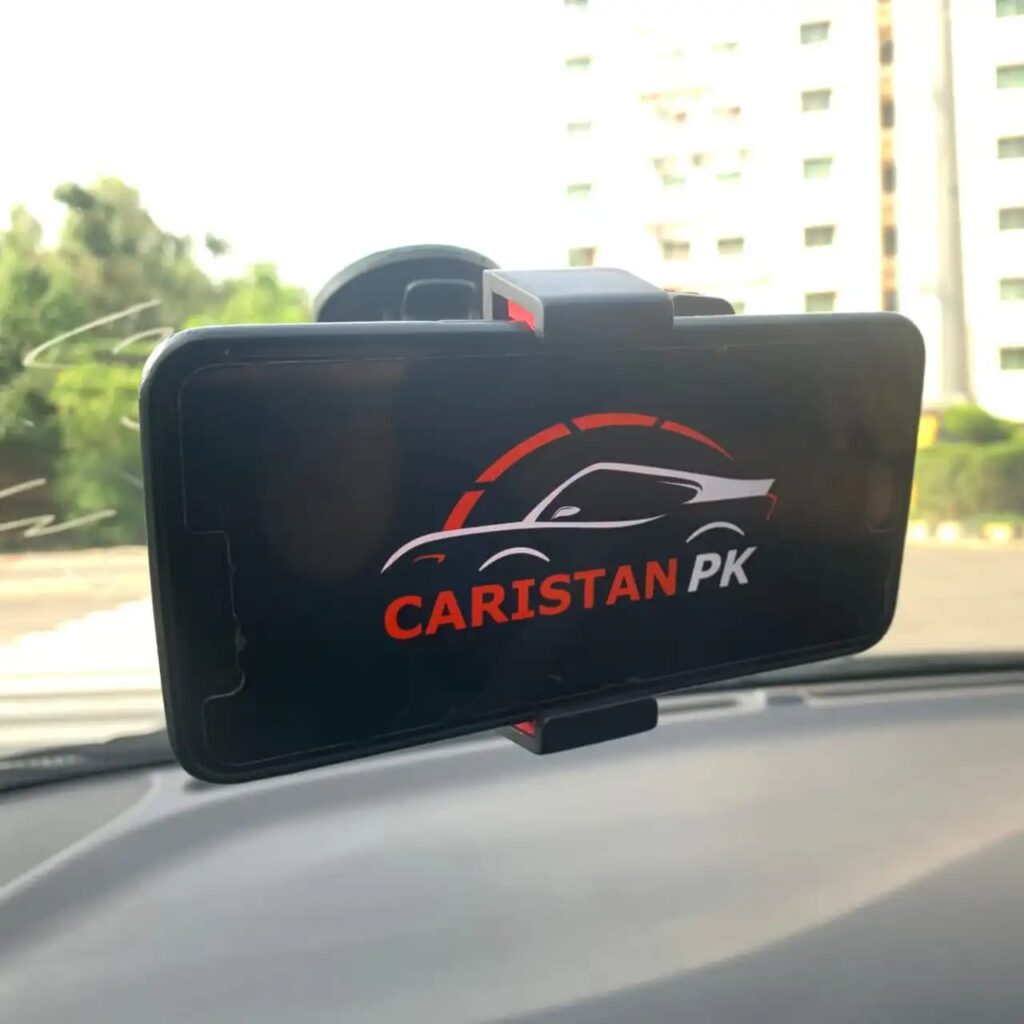 Mouth Design Car Mobile Holder Red 5