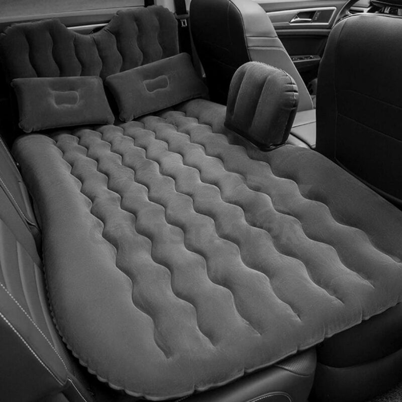 Car Back Seat Inflatable Air Mattress Bed Premium Quality Black 1 Car Back Seat Inflatable Air Mattress Bed Premium Quality Black 1