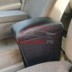 Custom Fit Car Wooden Armrest Matt Black White 2