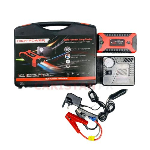 High Power Jump Starter With Air Compressor