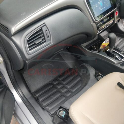 Honda City 5D Floor Mats Black 2022 Model & Onwards 1