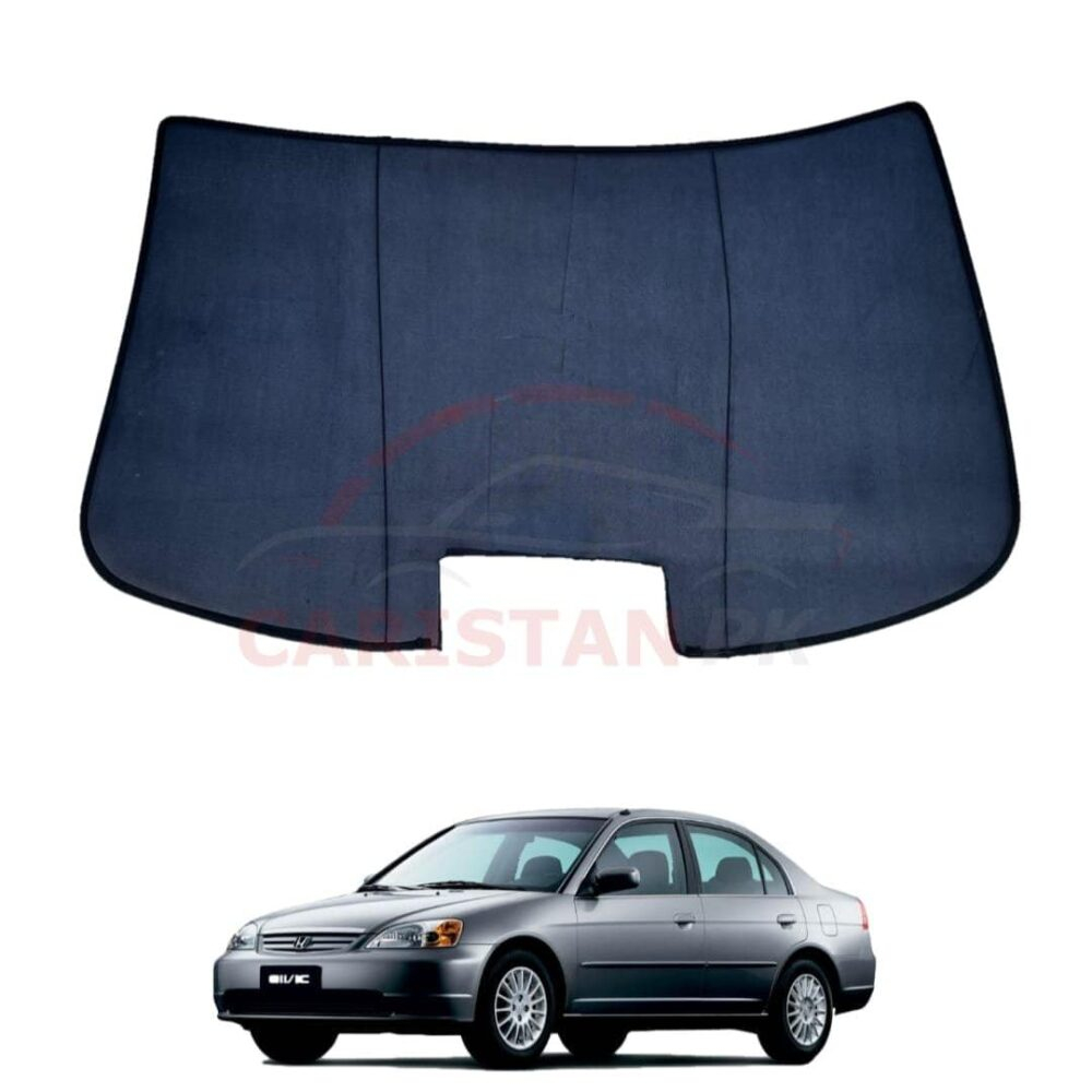 Honda Civic Back Screen Curtain Black 2001-05