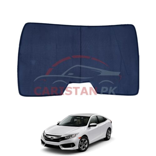 Honda Civic Back Screen Curtain Black 2016-21