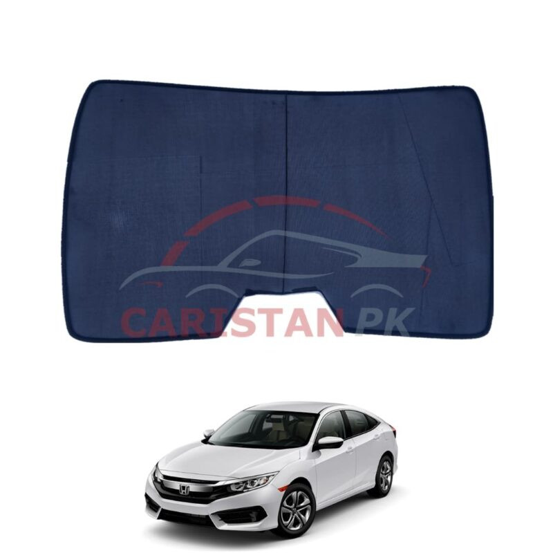 Honda Civic Back Screen Curtain Black 2016-21 Honda Civic Back Screen Curtain Black 2016-21