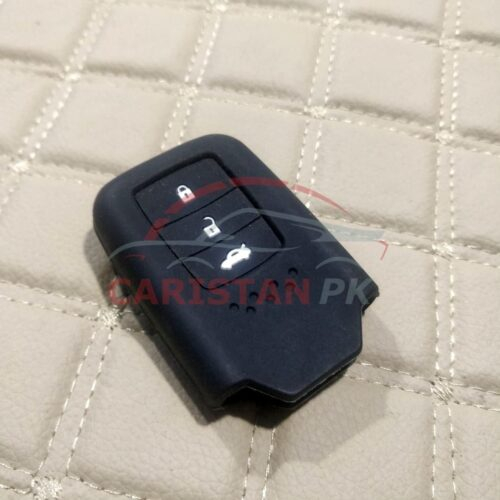 Honda Civic Black Silicone PVC Key Cover 3 Button 2016-21 1