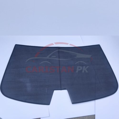 Honda Civic Dolphin Back Screen Curtain Black 1