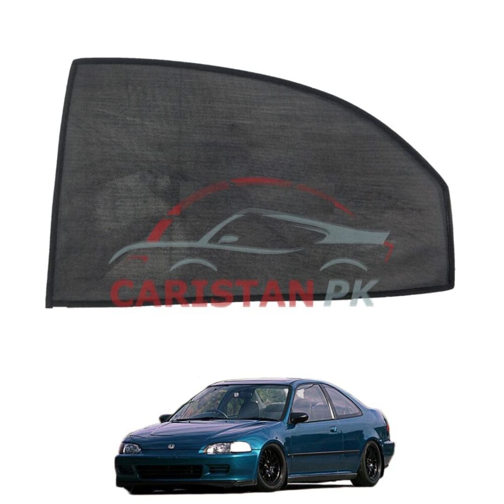 Honda Civic Dolphin Sunshades Black