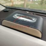 Leather Car Tissue Box Black Beige Mix Leather Car Tissue Box Black Beige Mix
