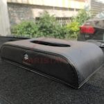 Suzuki Leather Car Tissue Box Black Suzuki Leather Car Tissue Box Black