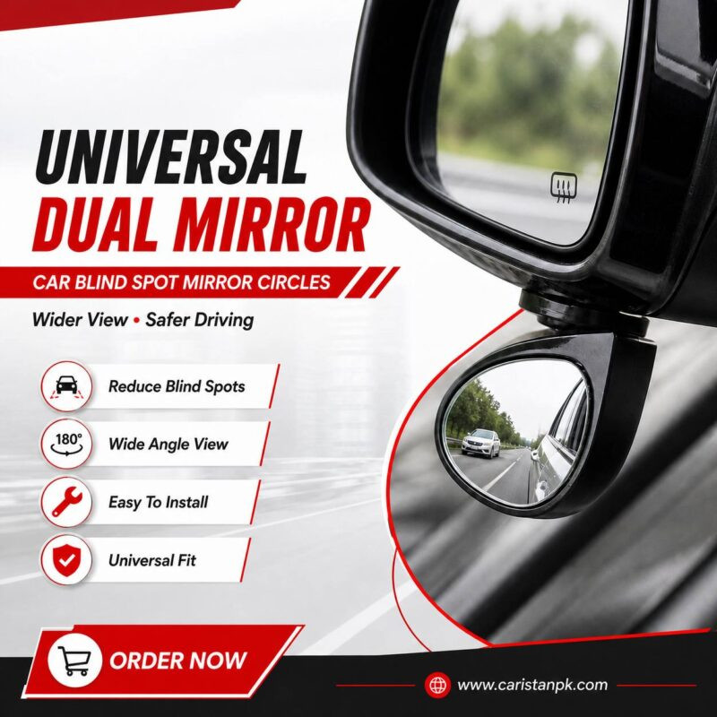 Universal Dual Mirror Car Blind Spot Mirror Circles