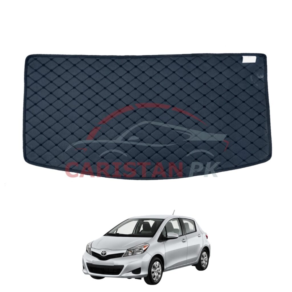 Toyota Vitz 7D Trunk Protection Mat Black 2011-16