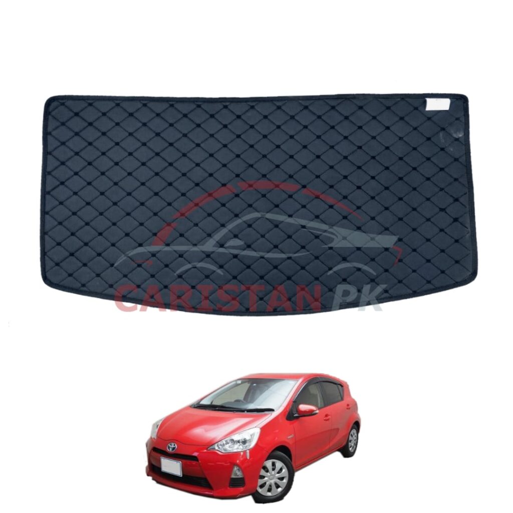 Toyota Aqua 7D Trunk Protection Mat Black 2011-16