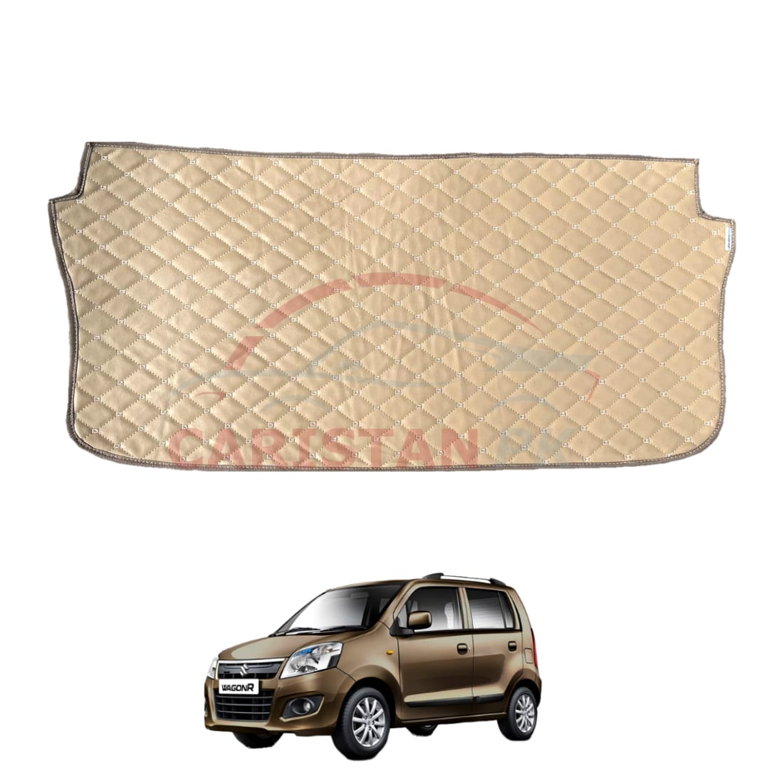 Suzuki Wagon R 7D Trunk Protection Mat Beige