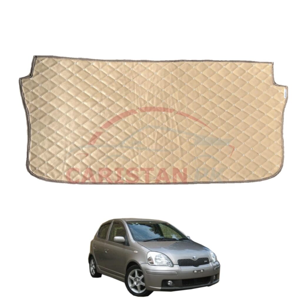 Toyota Vitz 7D Trunk Protection Mat Beige 2000-05