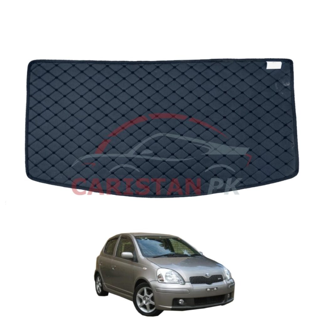 Toyota Vitz 7D Trunk Protection Mat Black 2000-05