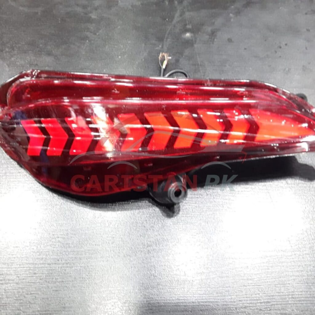 Toyota Yaris Deep Arrow Style Rear Bumper Brake Lamp 1