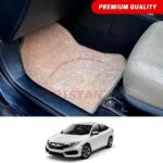 Honda Civic Premium Carpet Floor Mats Beige 2016-21