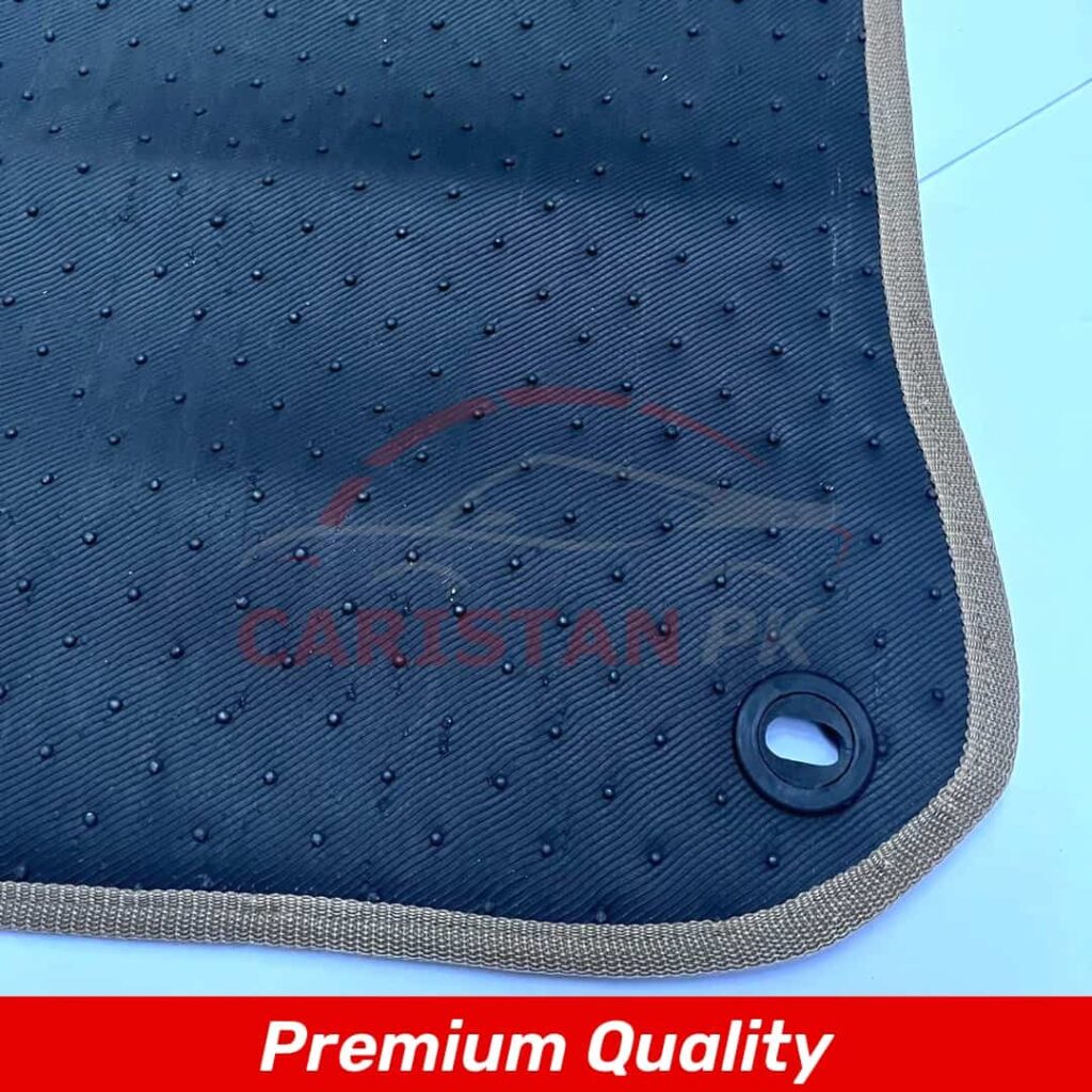 Premium Carpet Floor Mats Beige 3