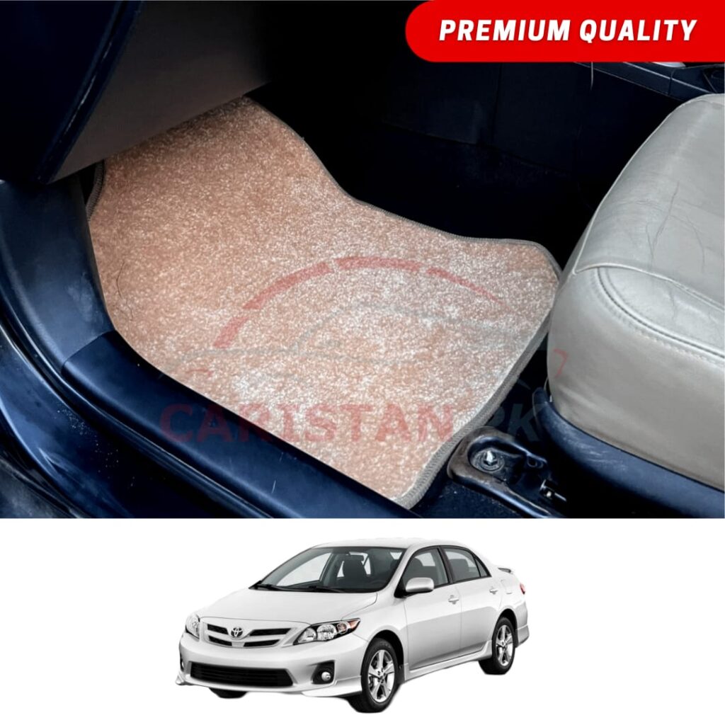 Toyota Corolla Premium Carpet Floor Mats Beige 2011-13