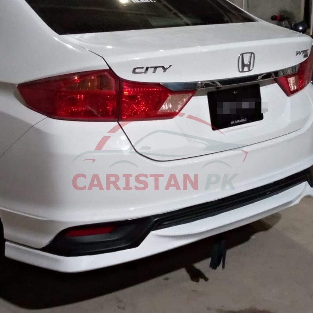 Unpainted Honda City High-Grade Fiber Glass Body Kit 4 Piece 2022 Model & Onwards 2