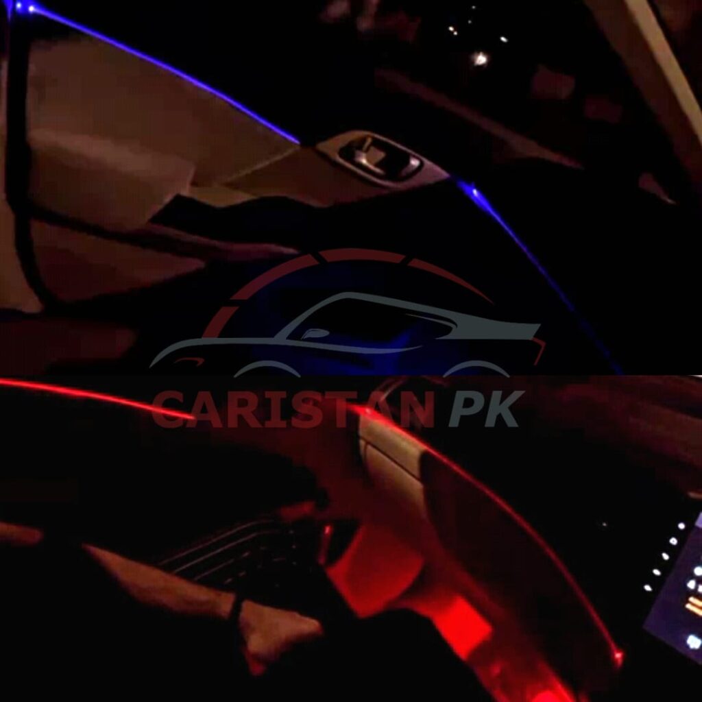 Multicolor Interior Ambiance Decoration RGB Lights App Controlled 3