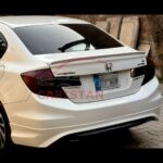 Unpainted Honda Civic Rebirth High-Grade Fiber Glass Modulo Body Kit 2Pc Back