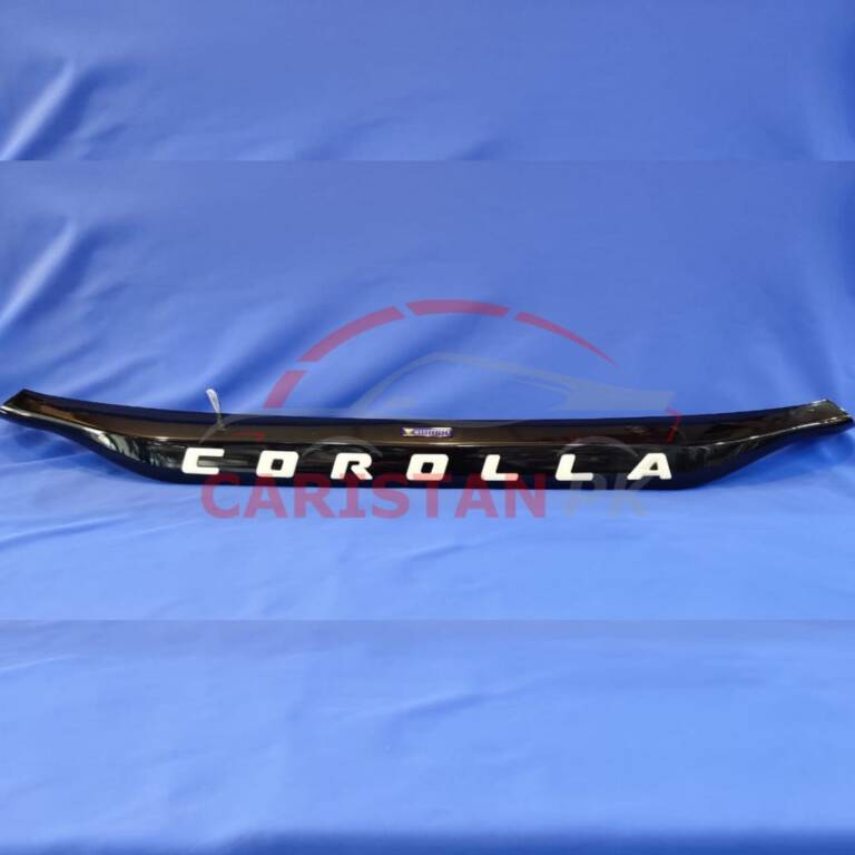 Toyota Corolla Front LED Grill Cover Gloss Black 2017-21 1