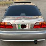 Unpainted Honda Civic EK Trunk Lip Spoiler 3
