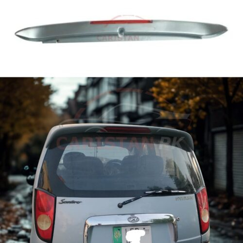 Unpainted Hyundai Santro Roof Spoiler With LED Light