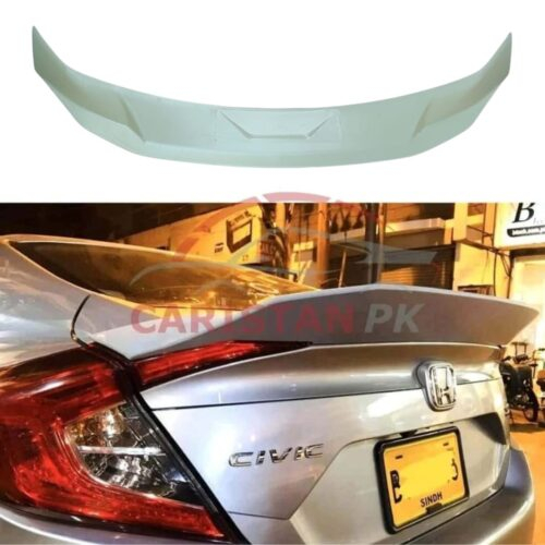 Unpainted Honda Civic Duck Tail Spoiler 2016-21