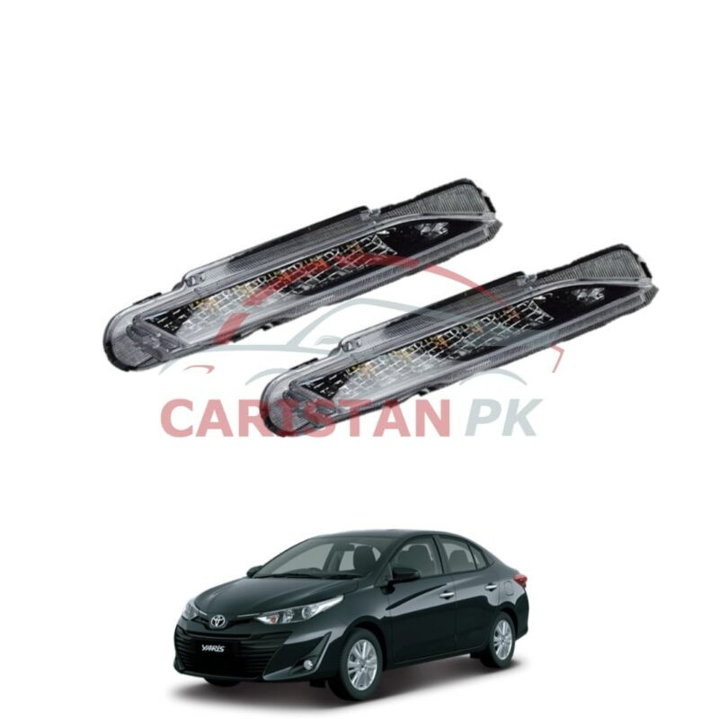 DLAA Toyota Yaris Bumper DRL LED OEM Turn Signal Light DLAA Toyota Yaris Bumper DRL LED OEM Turn Signal Light