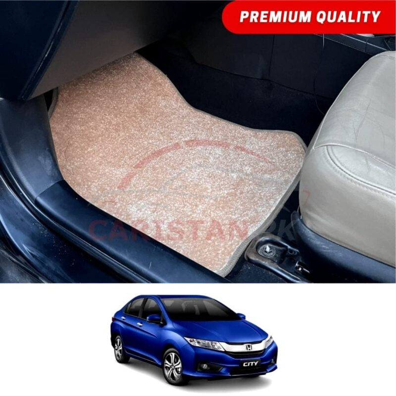 Honda City Premium Carpet Floor Mats Beige 2022 Model & Onwards Honda City Premium Carpet Floor Mats Beige 2022 Model & Onwards