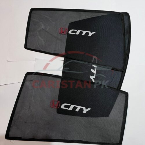 Honda City Sunshades With Logo 2022 Model & Onwards 1