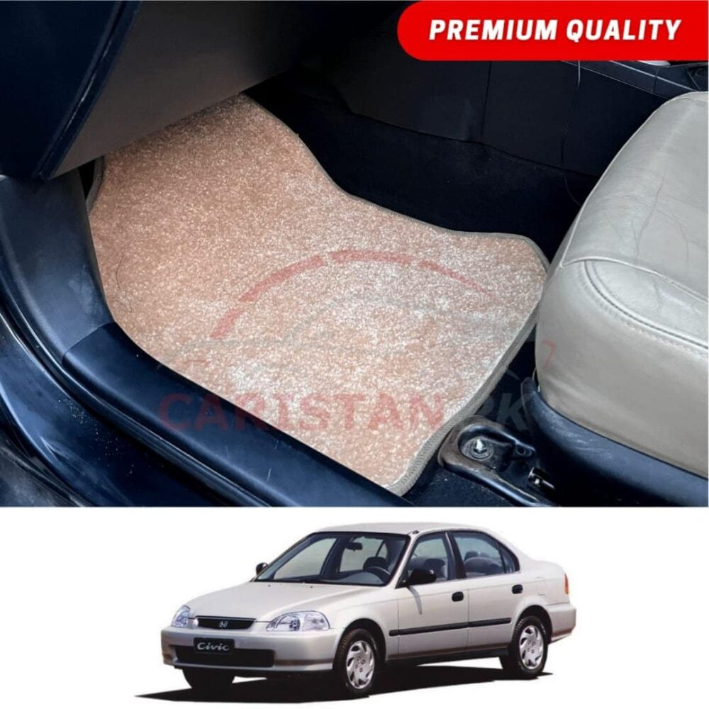 Honda Civic EK Premium Carpet Floor Mats Beige Honda Civic EK Premium Carpet Floor Mats Beige
