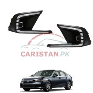 Honda Civic LED Fog Lamp DRL Cover 2022 Model & Onwards