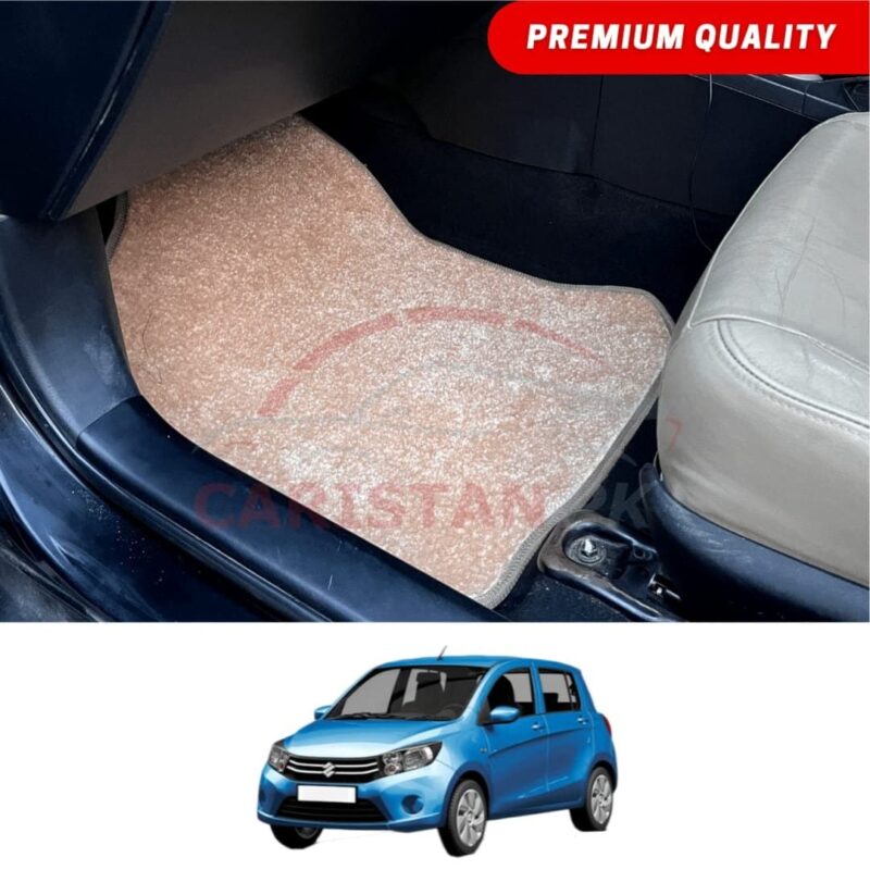 Suzuki Cultus Premium Carpet Floor Mats Beige 2017-26 Suzuki Cultus Premium Carpet Floor Mats Beige 2017-26