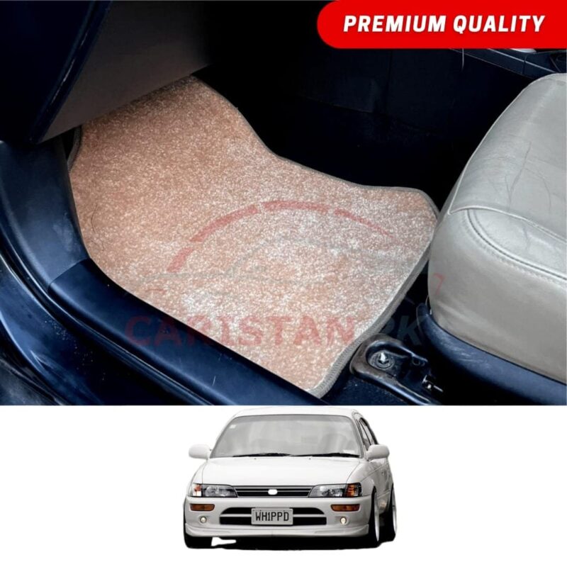 Toyota Corolla Premium Carpet Floor Mats Beige 1991-2001 Toyota Corolla Premium Carpet Floor Mats Beige 1991-2001
