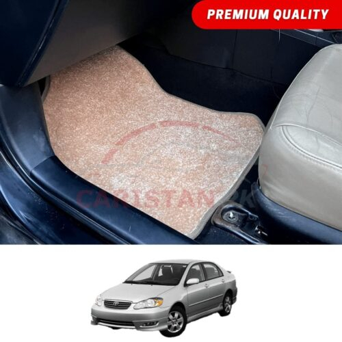 Toyota Corolla Premium Carpet Floor Mats Beige 2002-08