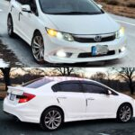 Unpainted Honda Civic Rebirth ABS Plastic Modulo Body Kit