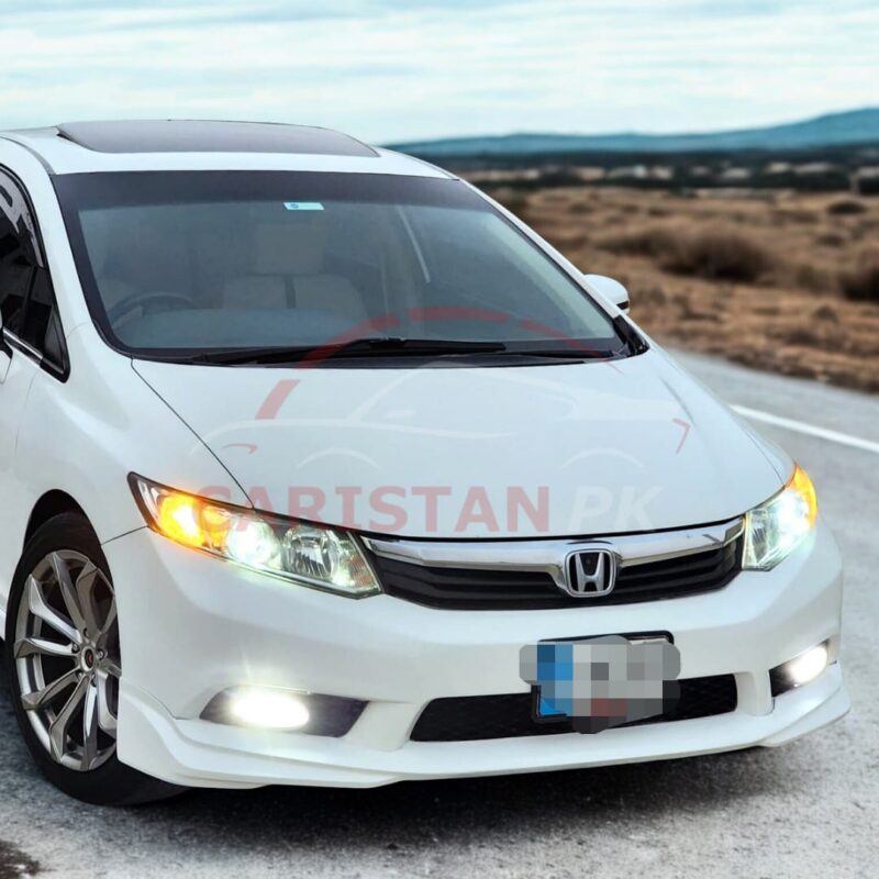 Unpainted Honda Civic Rebirth ABS Plastic Modulo Body Kit 5