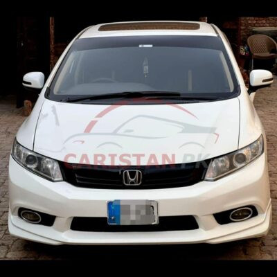 Unpainted Honda Civic Rebirth ABS Plastic Sports Body Kit Front