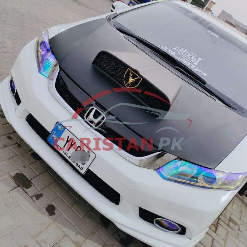 Unpainted Honda Civic Rebirth High-Grade Fiber Glass Sports Body Kit 2PC Front