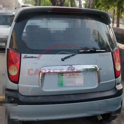Unpainted Hyundai Santro Roof Spoiler With LED Light 1
