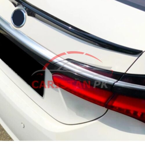 Unpainted Toyota Corolla ABS Plastic Spoiler Slim Design 2014-26 1
