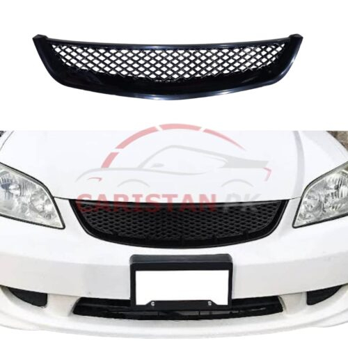 Honda Civic Mesh Grille Black 2001-05