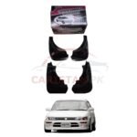 Toyota Corolla Indus Mud Flaps Splash Guards Black